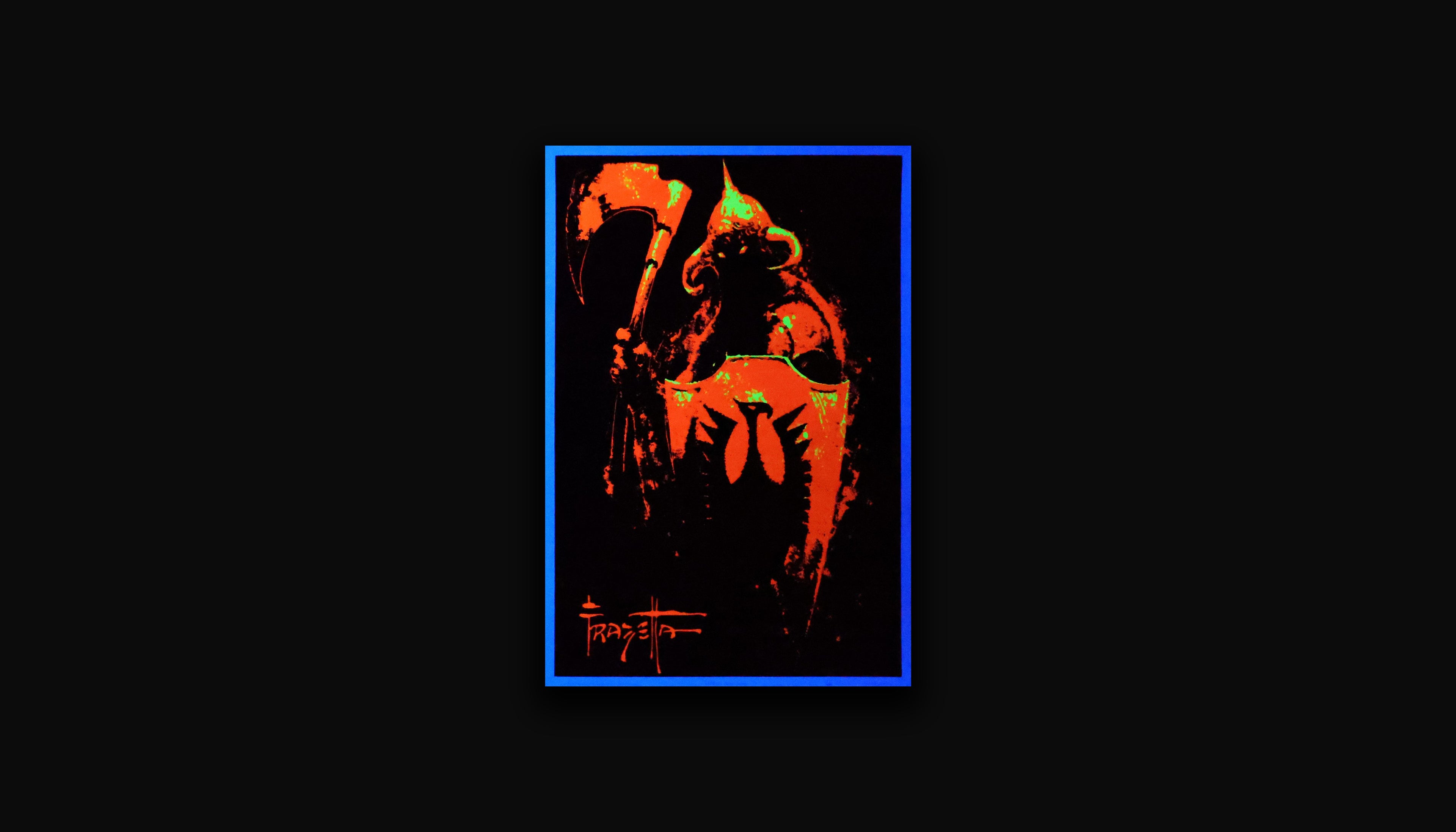 Frazetta Blacklight Posters