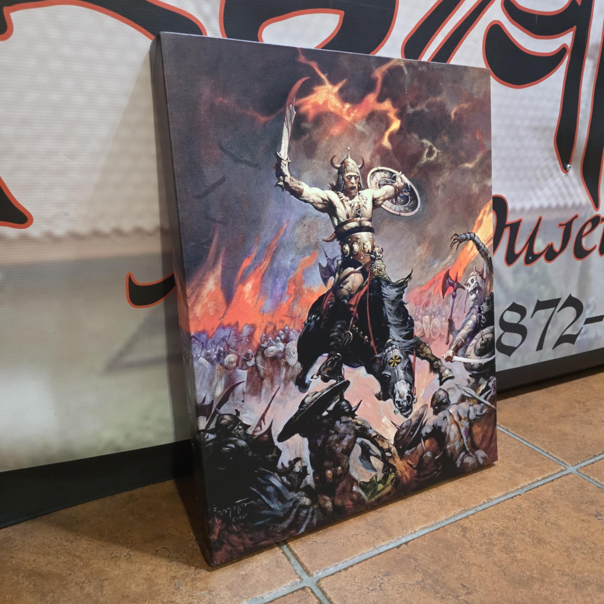 The Berserker Canvas Wrap B-Stock (Copy)