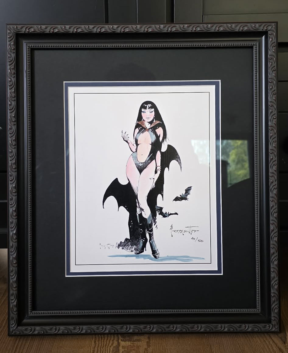 Watercolor Remark: Vampiress 41/50