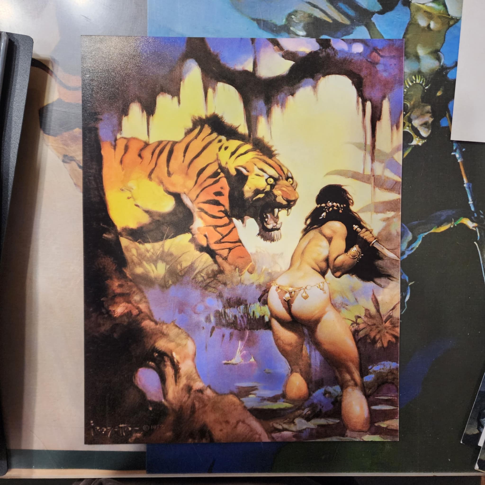 Escape on Venus Fine Art Print B-Stock
