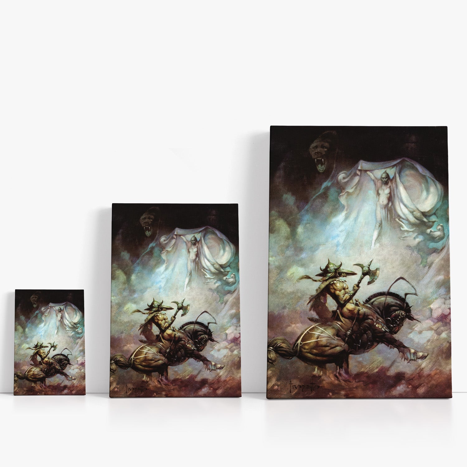 Apparition Canvas Wrap
