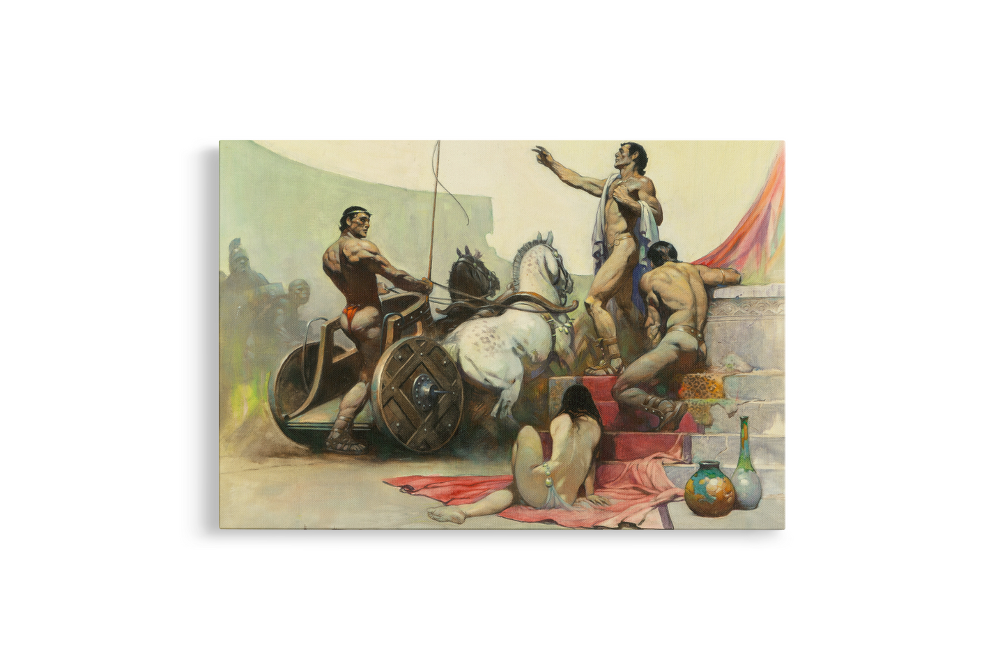 Children of the Sun Mini Wrap-Around Canvas Art