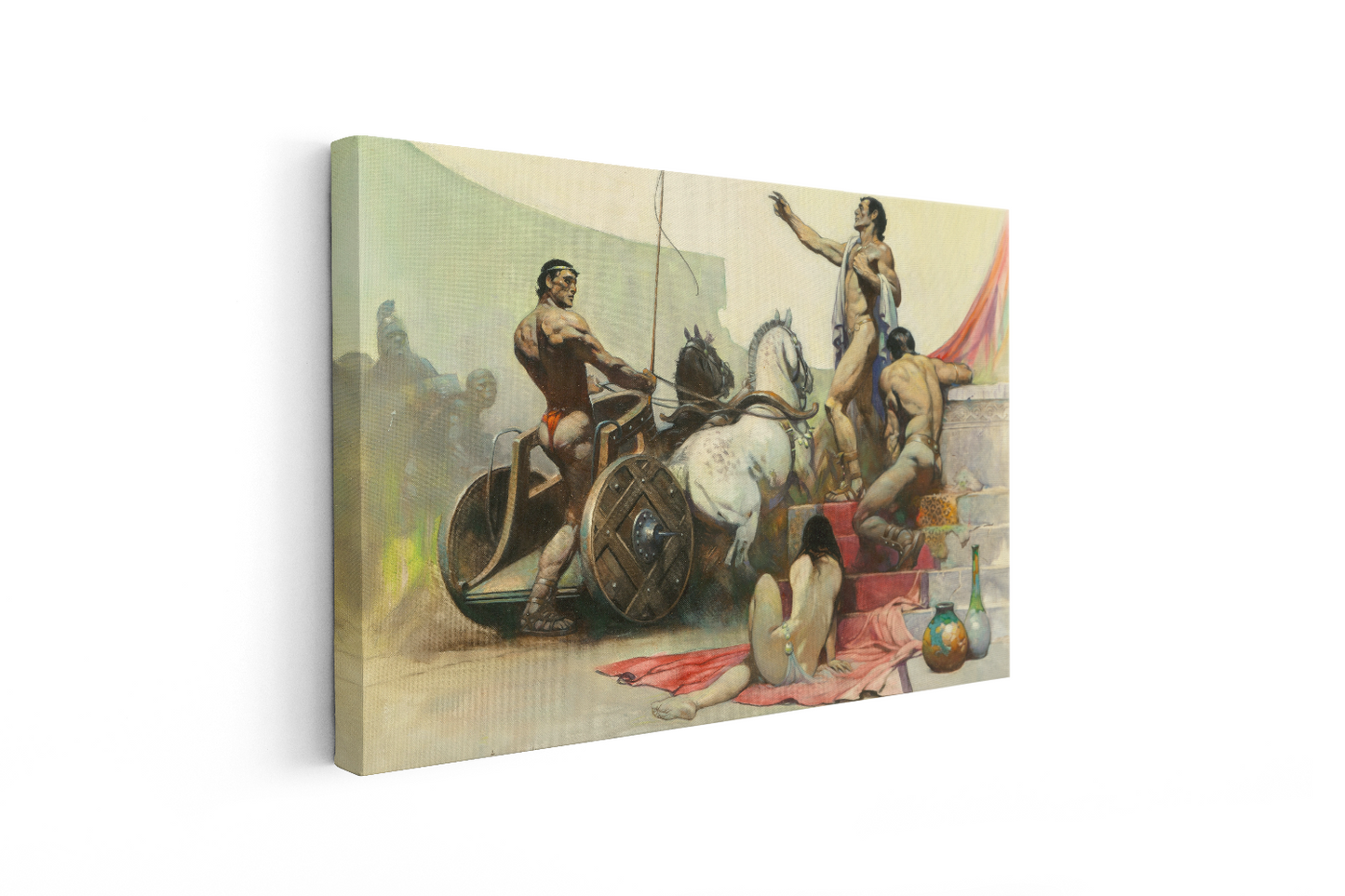 Children of the Sun Mini Wrap-Around Canvas Art