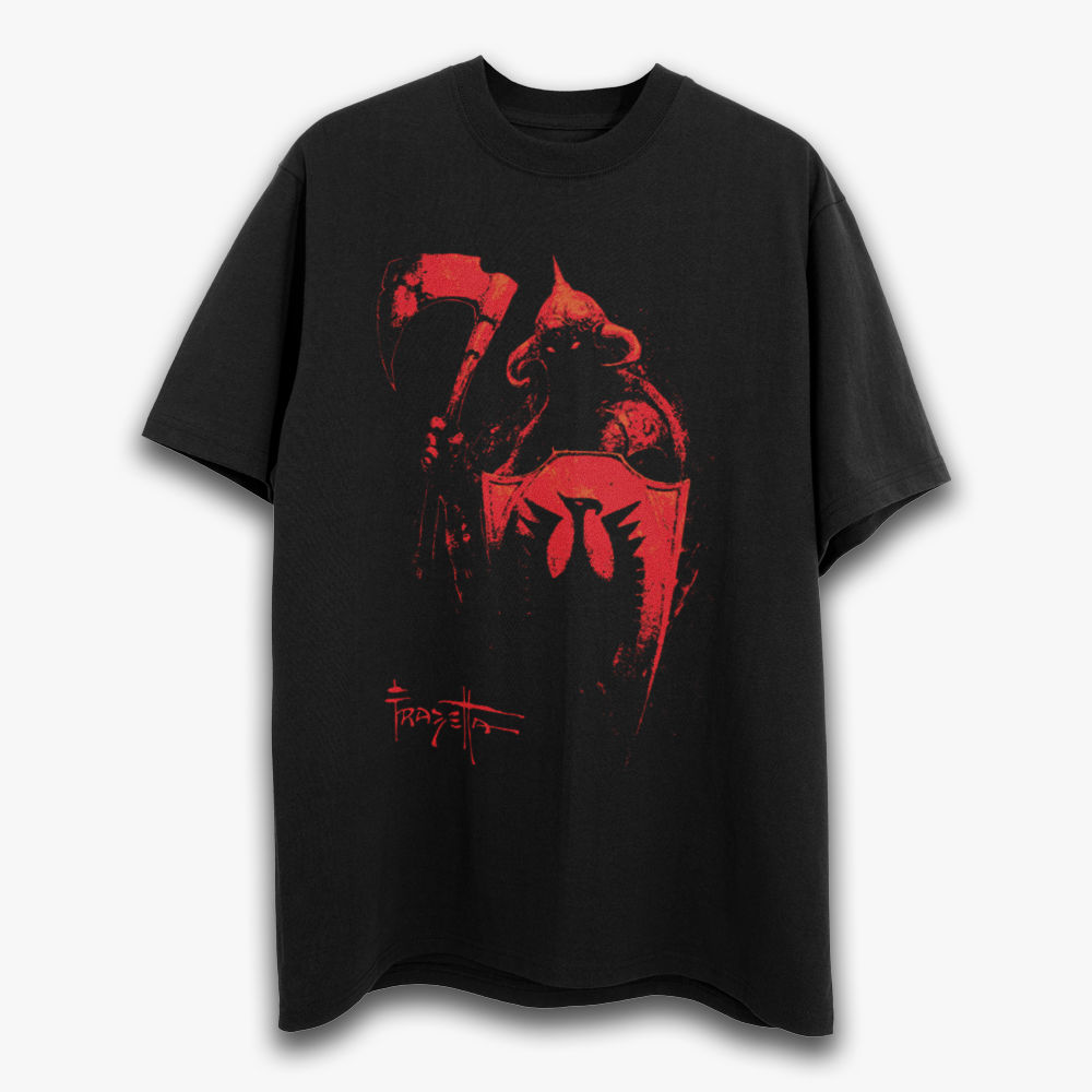 Death Dealer Crimson T-Shirt – Frazetta Art Museum Death Dealer Crimson T-Shirt – Frazetta Art Museum