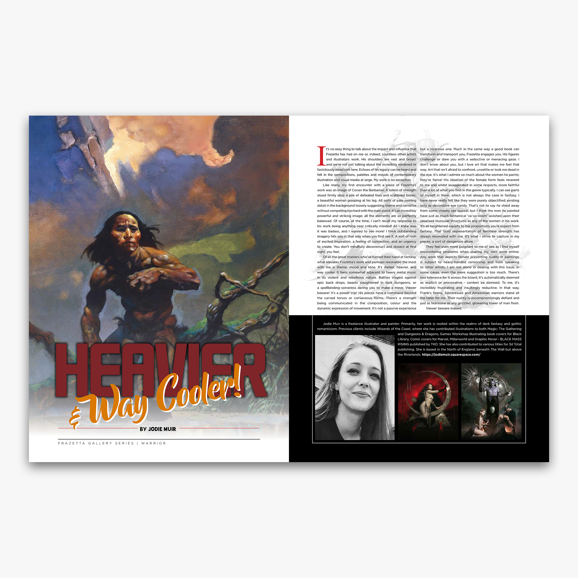 Frazetta Gallery Series: Warriors