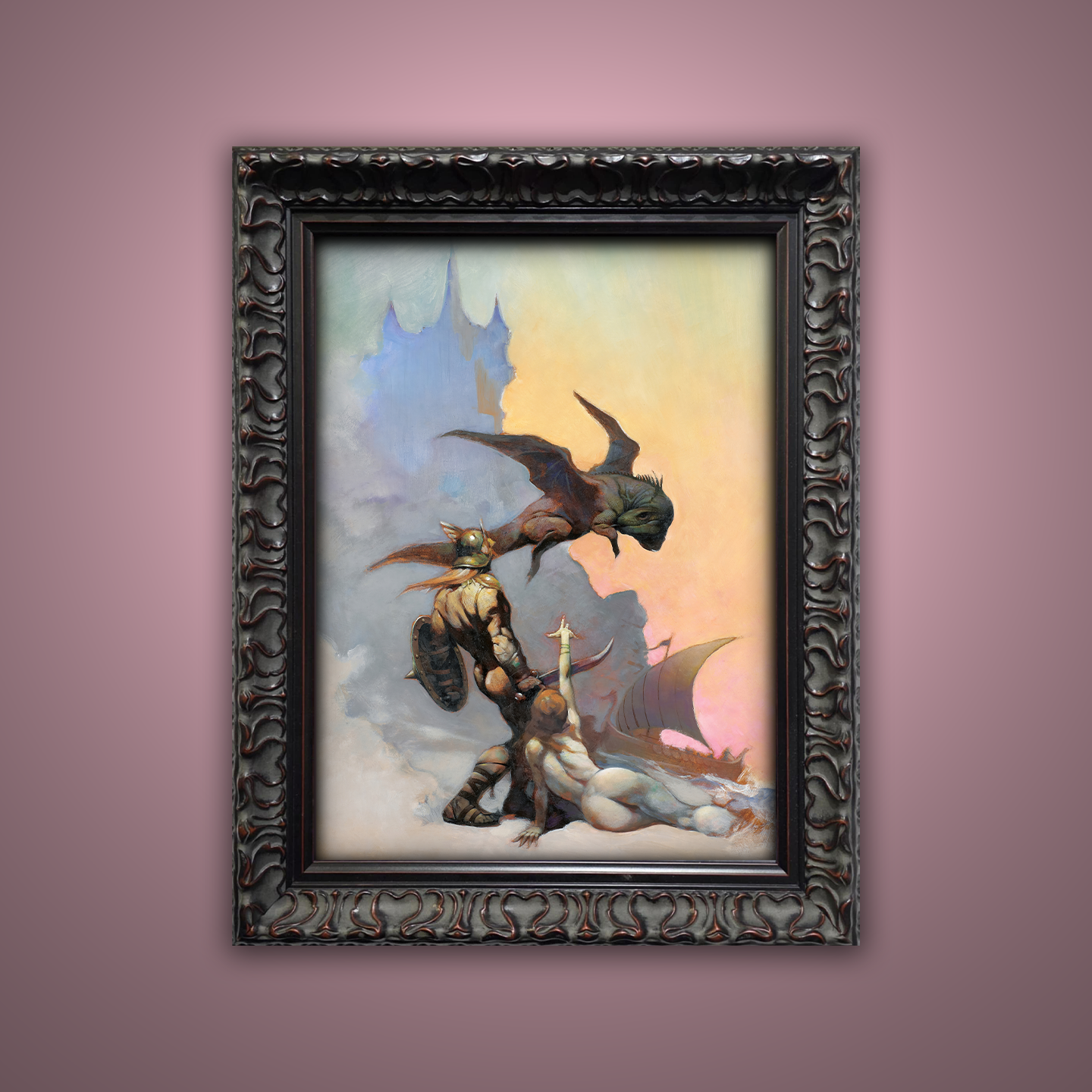 Frank Frazetta’s “Kavin&