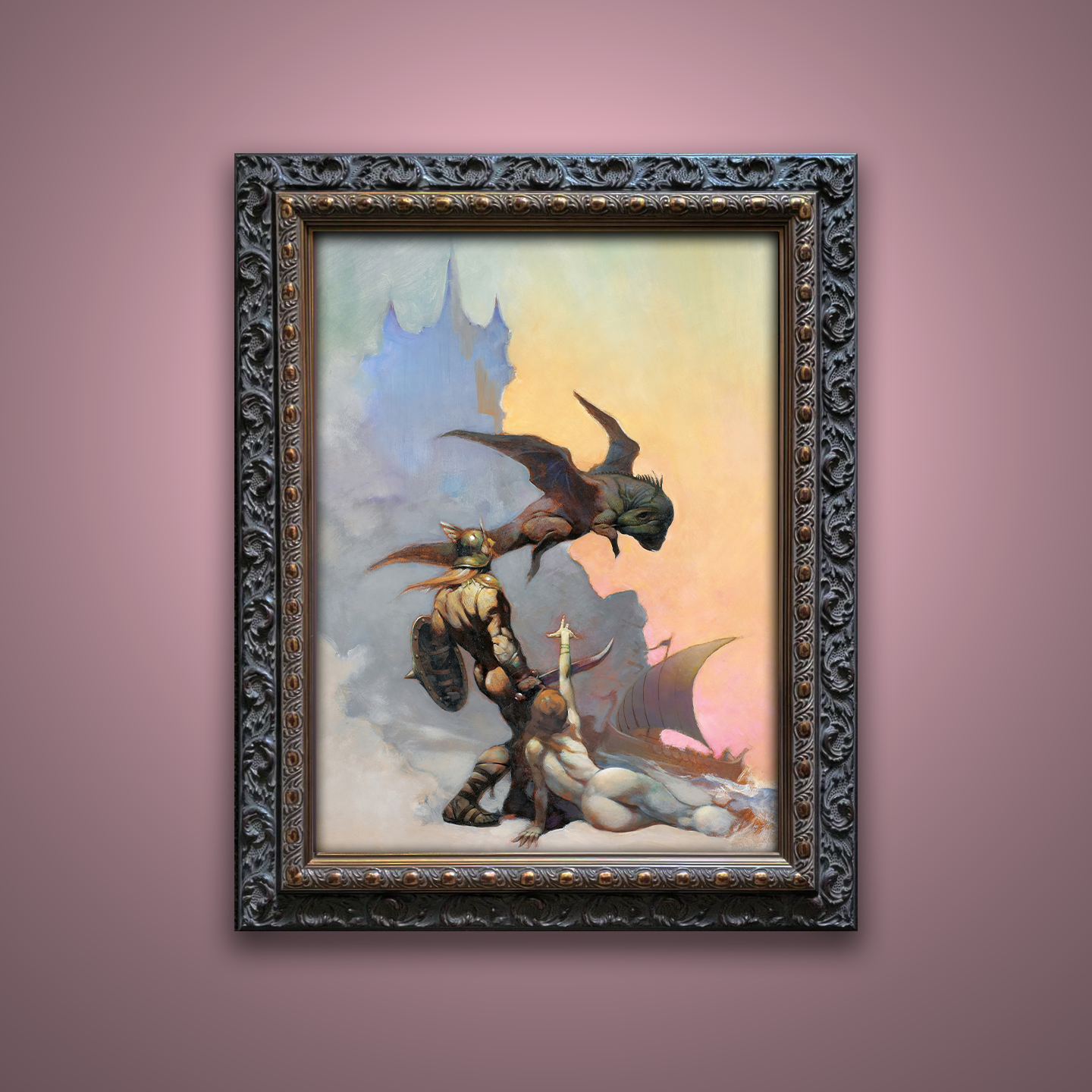 Frank Frazetta’s “Kavin&