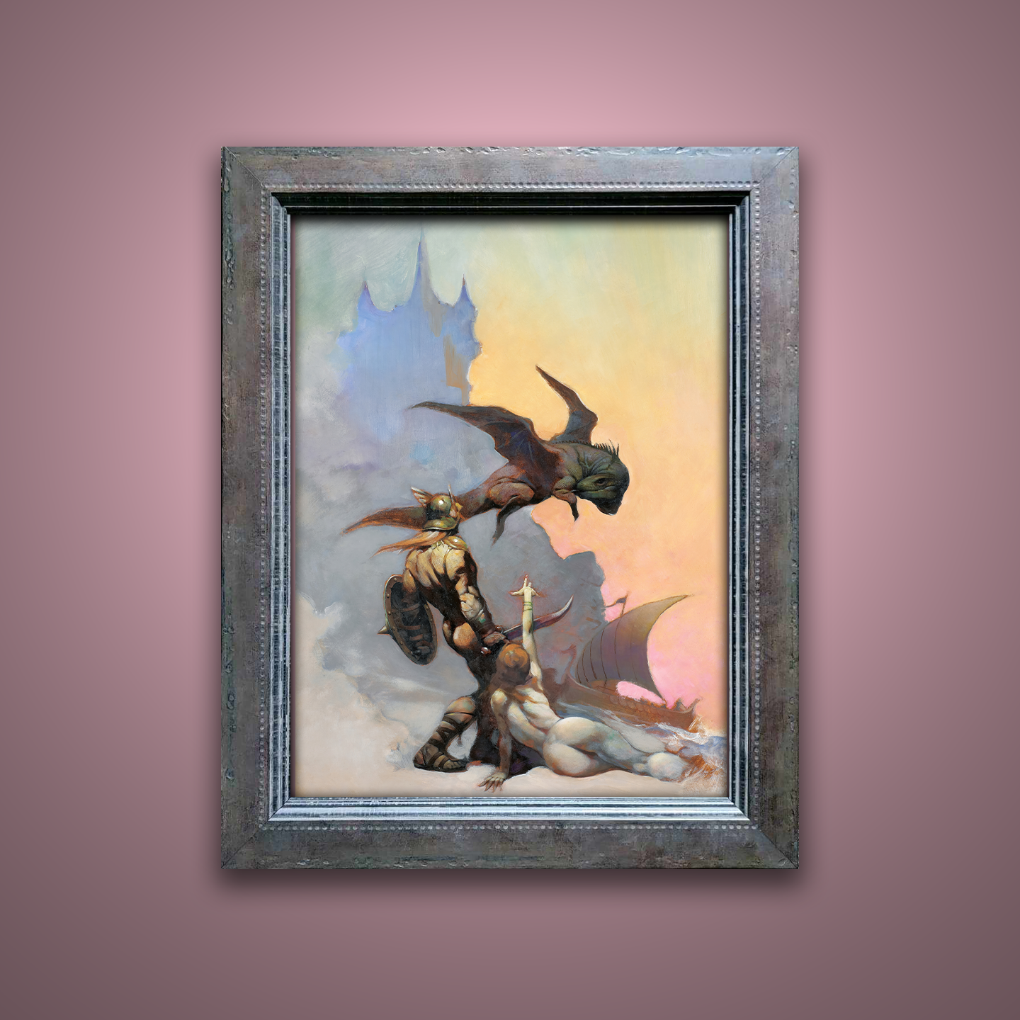 Frank Frazetta’s “Kavin&