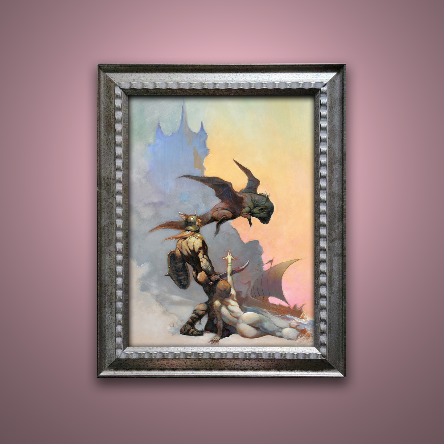 Frank Frazetta’s “Kavin&