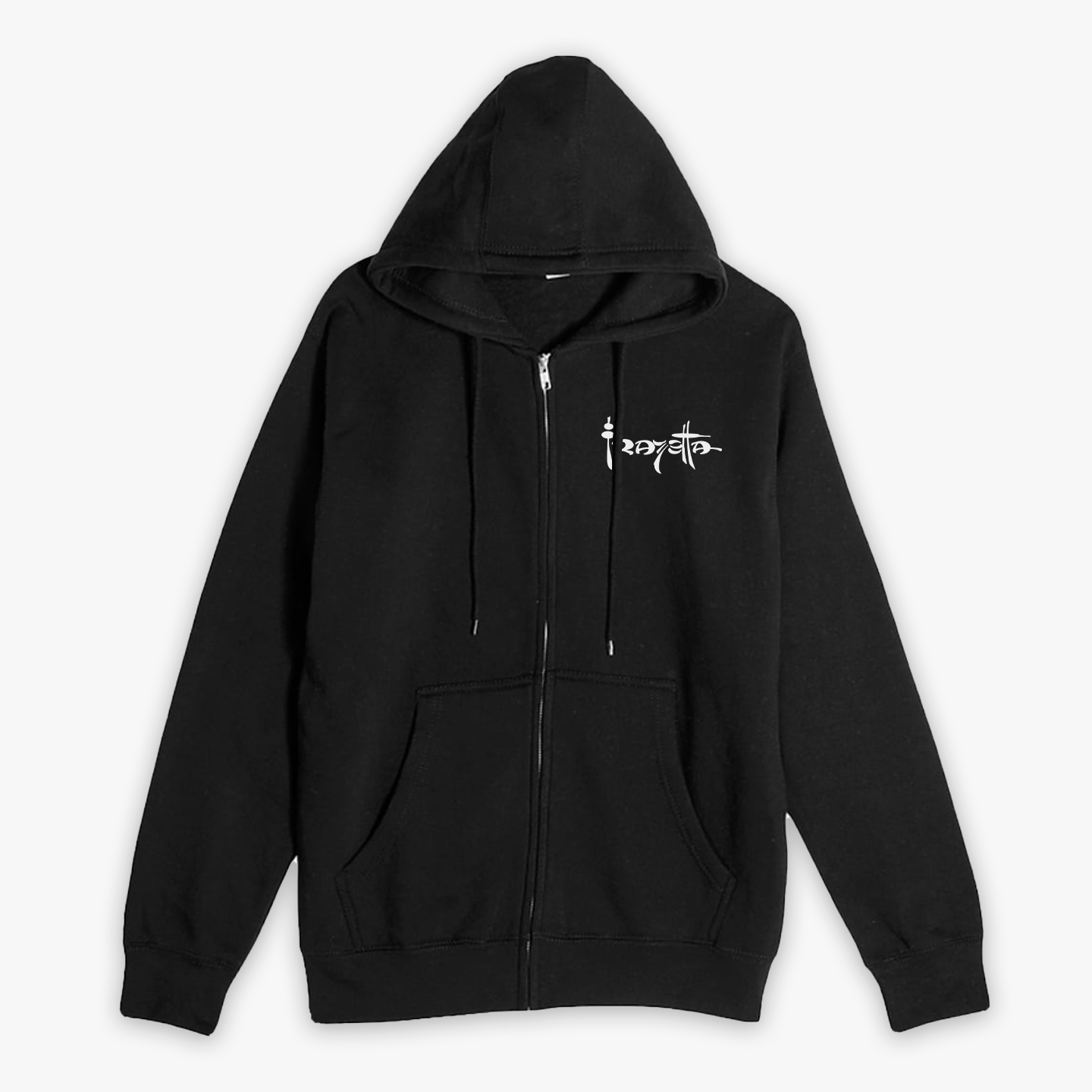 Front of The Death Dealer I Zip-Up Hoodie – Featuring Frazetta&