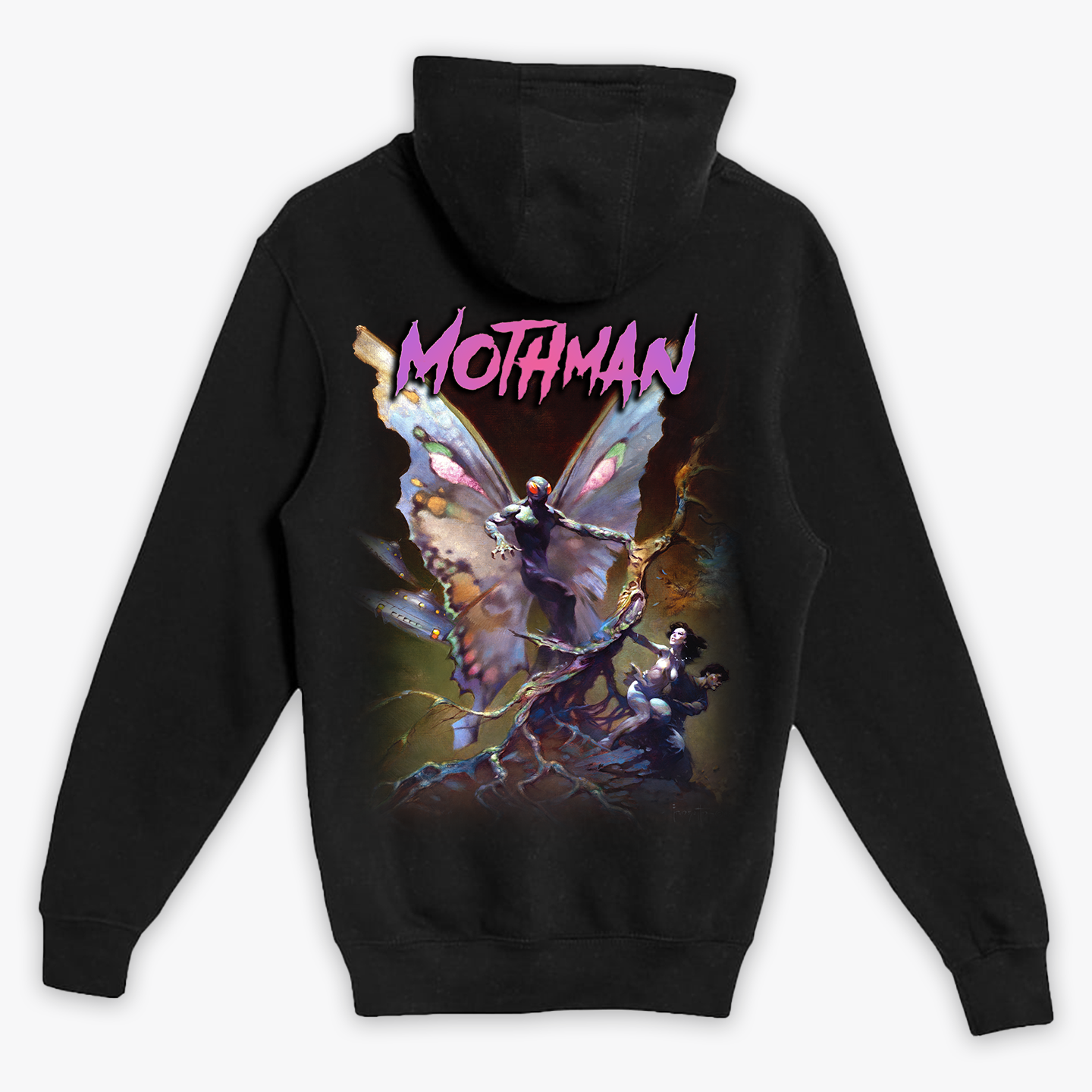 The Mothman Zip-Up Hoodie