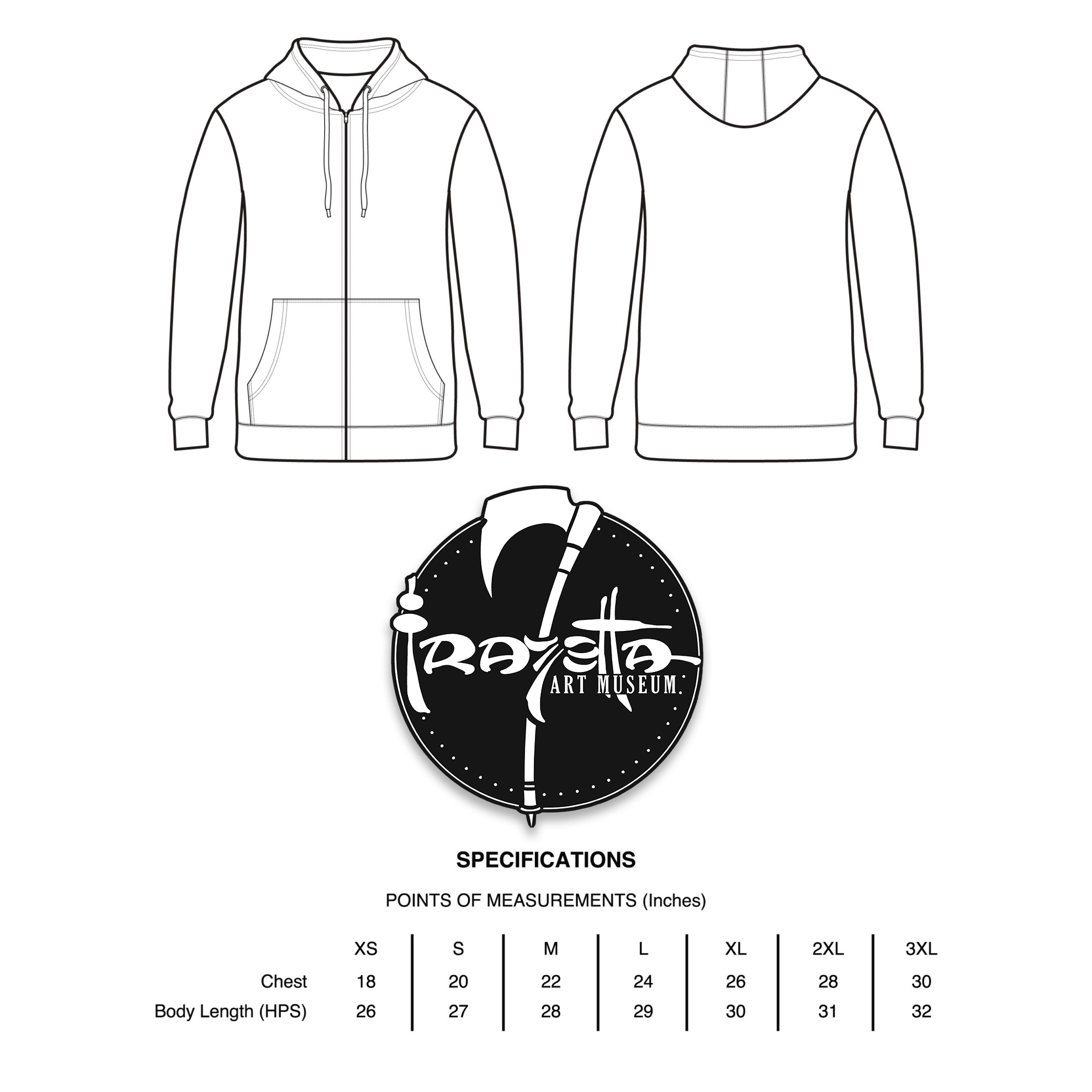 The Mothman Zip-Up Hoodie