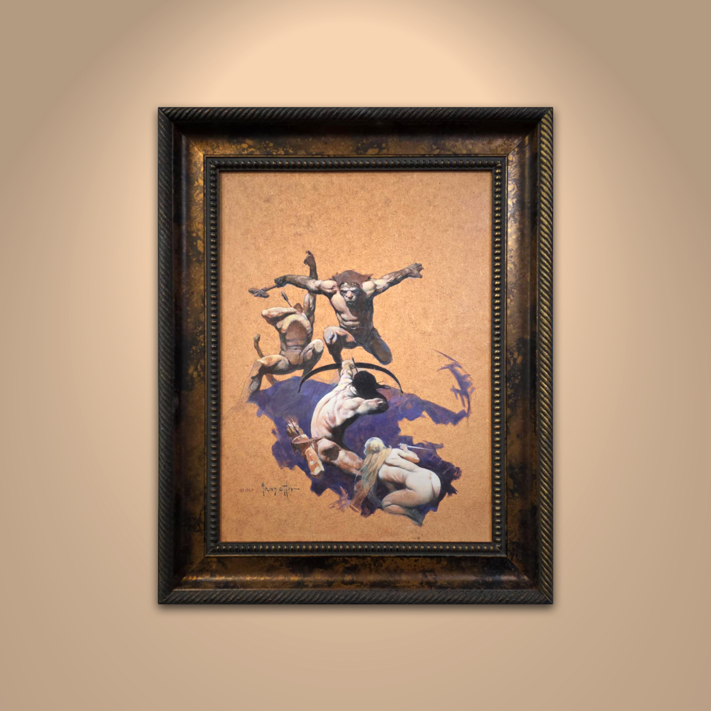 Land of Terror Mini Wrap-Around Canvas Art