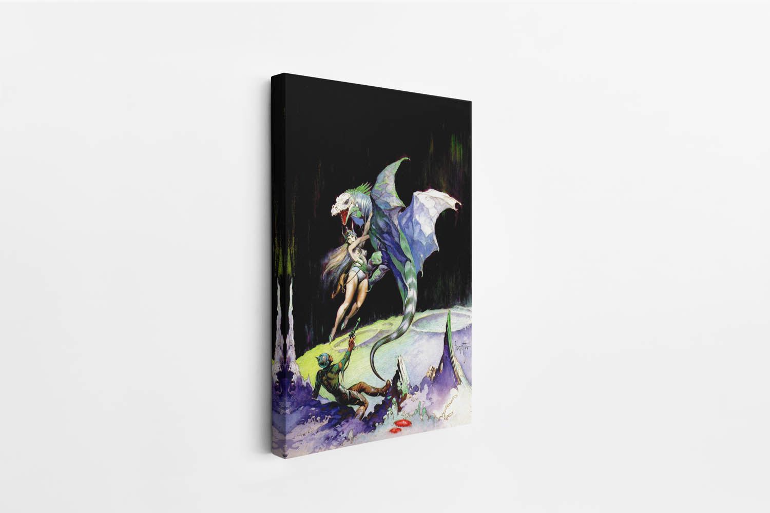 Maza of the Moon Canvas Wrap B-Stock