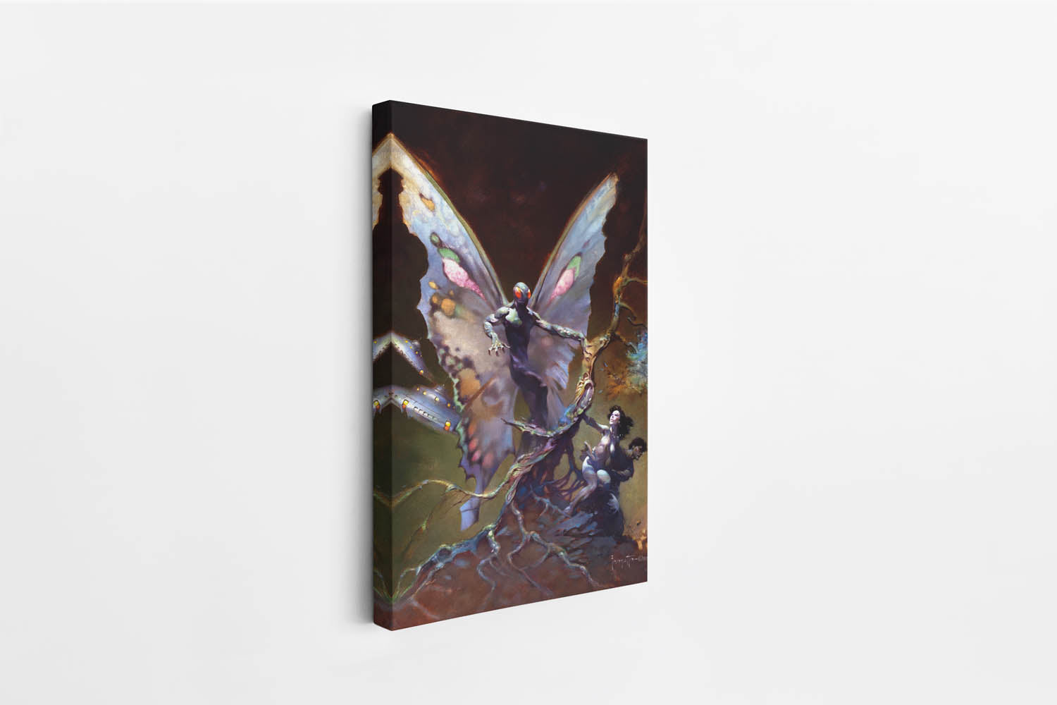 The Mothman Canvas Wrap B-Stock