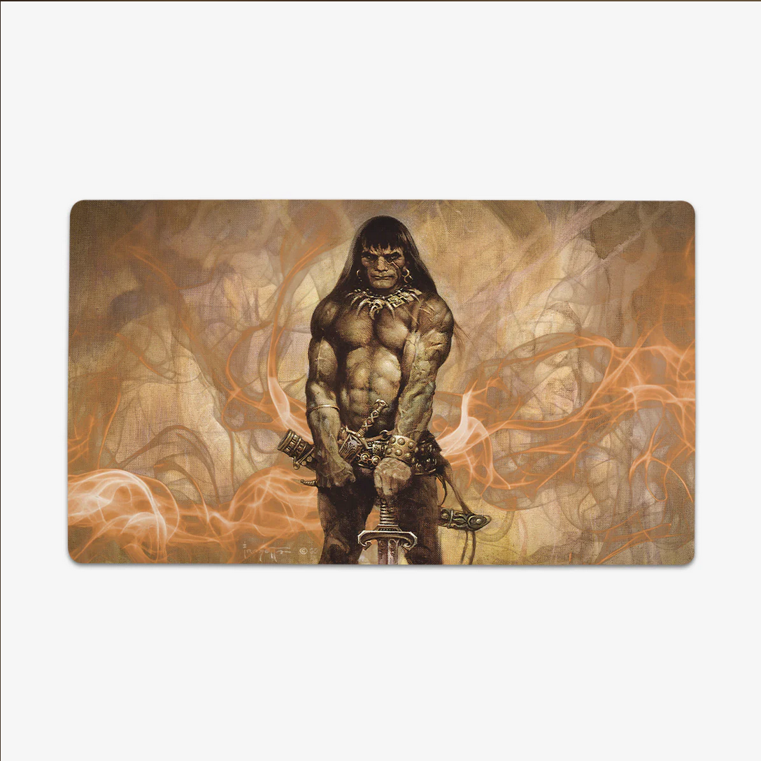 Inked Gaming The Barbarian Playmat