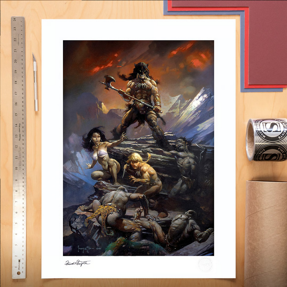 Sideshow Collectibles Fire and Ice Fine Art Print