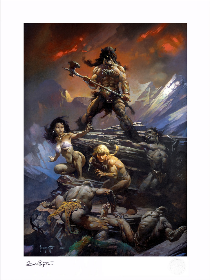 Sideshow Collectibles Fire and Ice Fine Art Print
