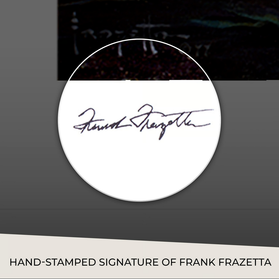 Sideshow Collectibles Kane on the Golden Sea Fine Art Print