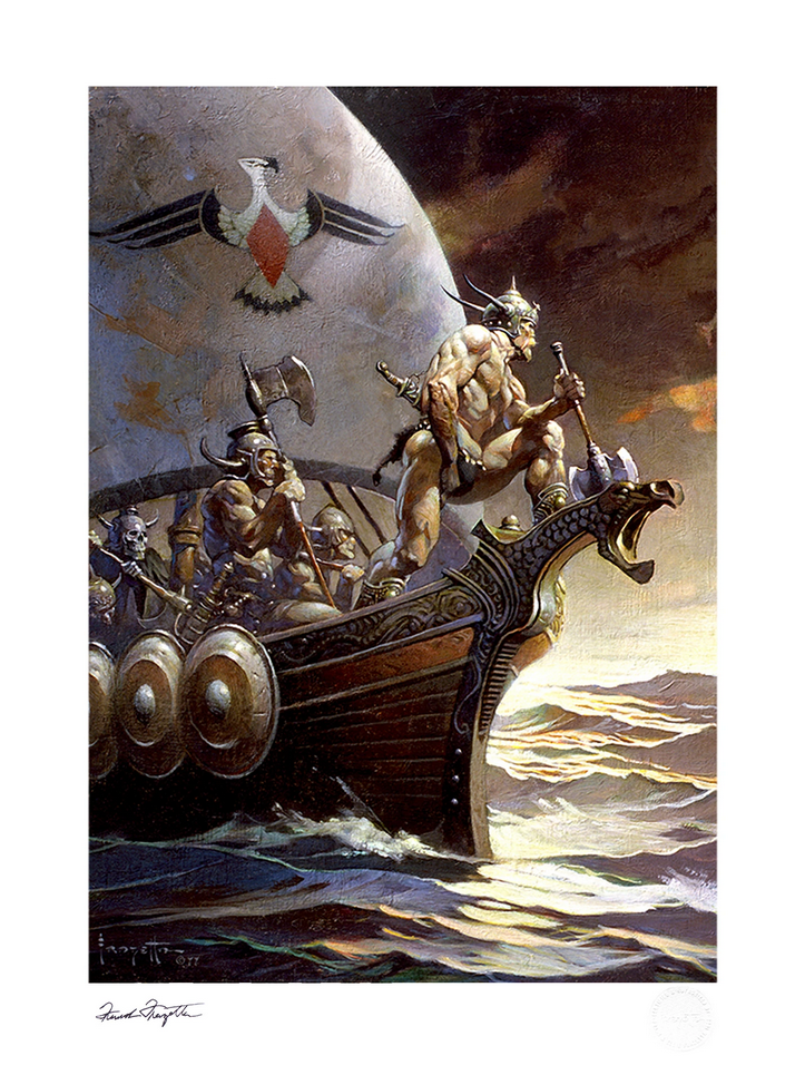 Sideshow Collectibles Kane on the Golden Sea Fine Art Print