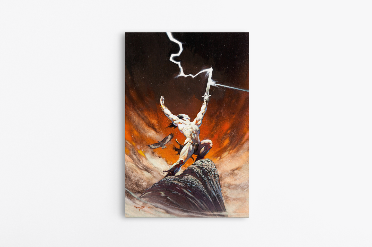 Tempest Mini Wrap-Around Canvas Art