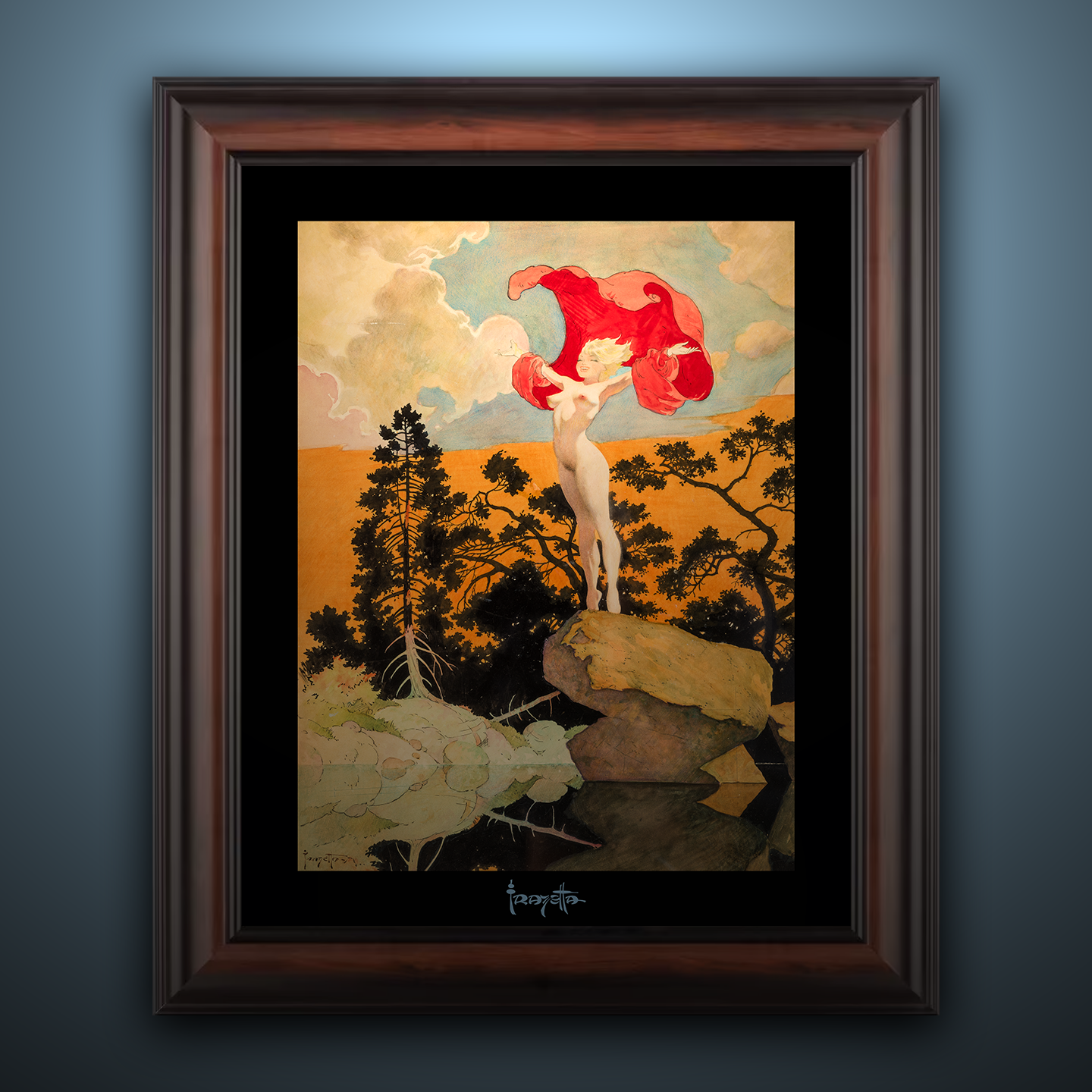 Framed Gallery Series print of "Dawn&