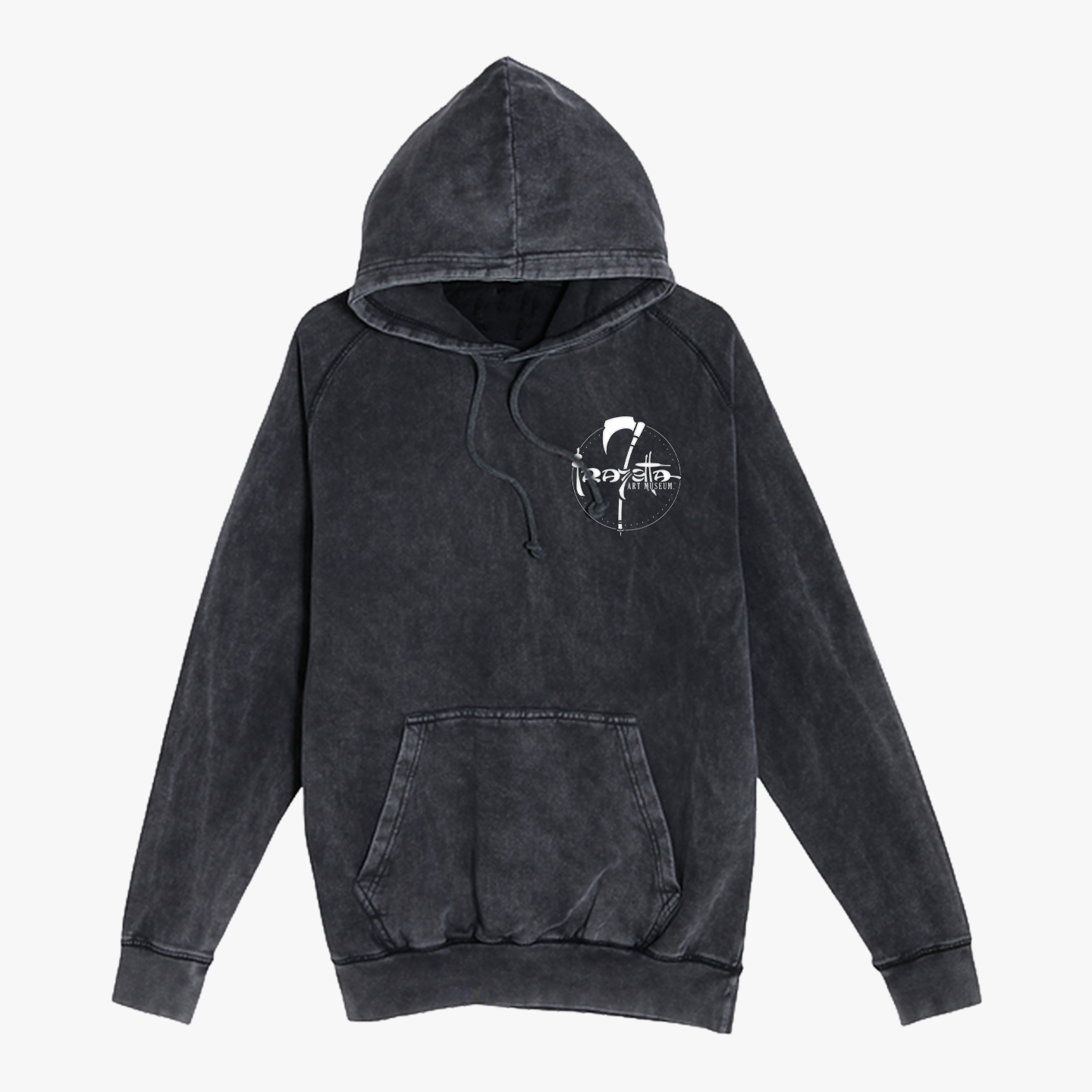 Front of The Grey Wizard Hoodie – Frank Frazetta’s Iconic Fantasy Artwork on a Premium Cotton Blend Pullover