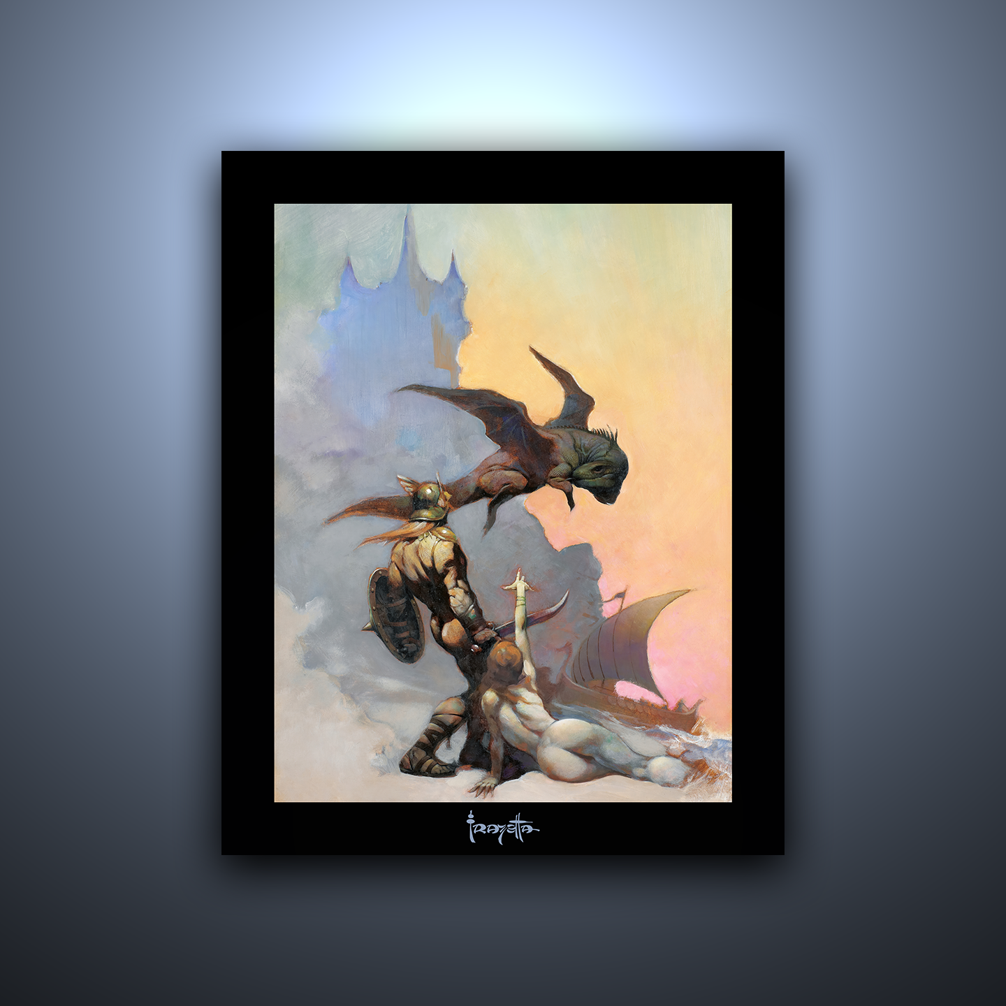 Gallery Series print of "Kavin&