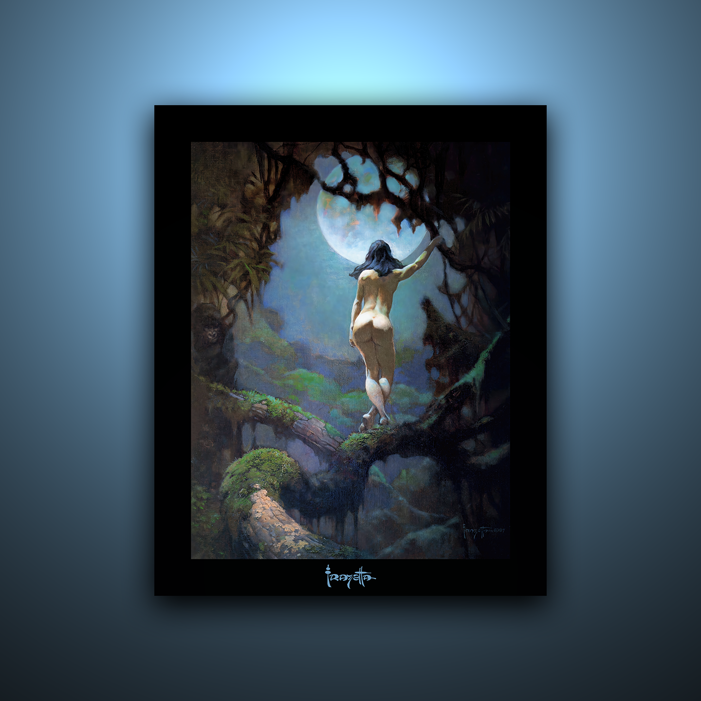 Gallery Series print of "Moon&