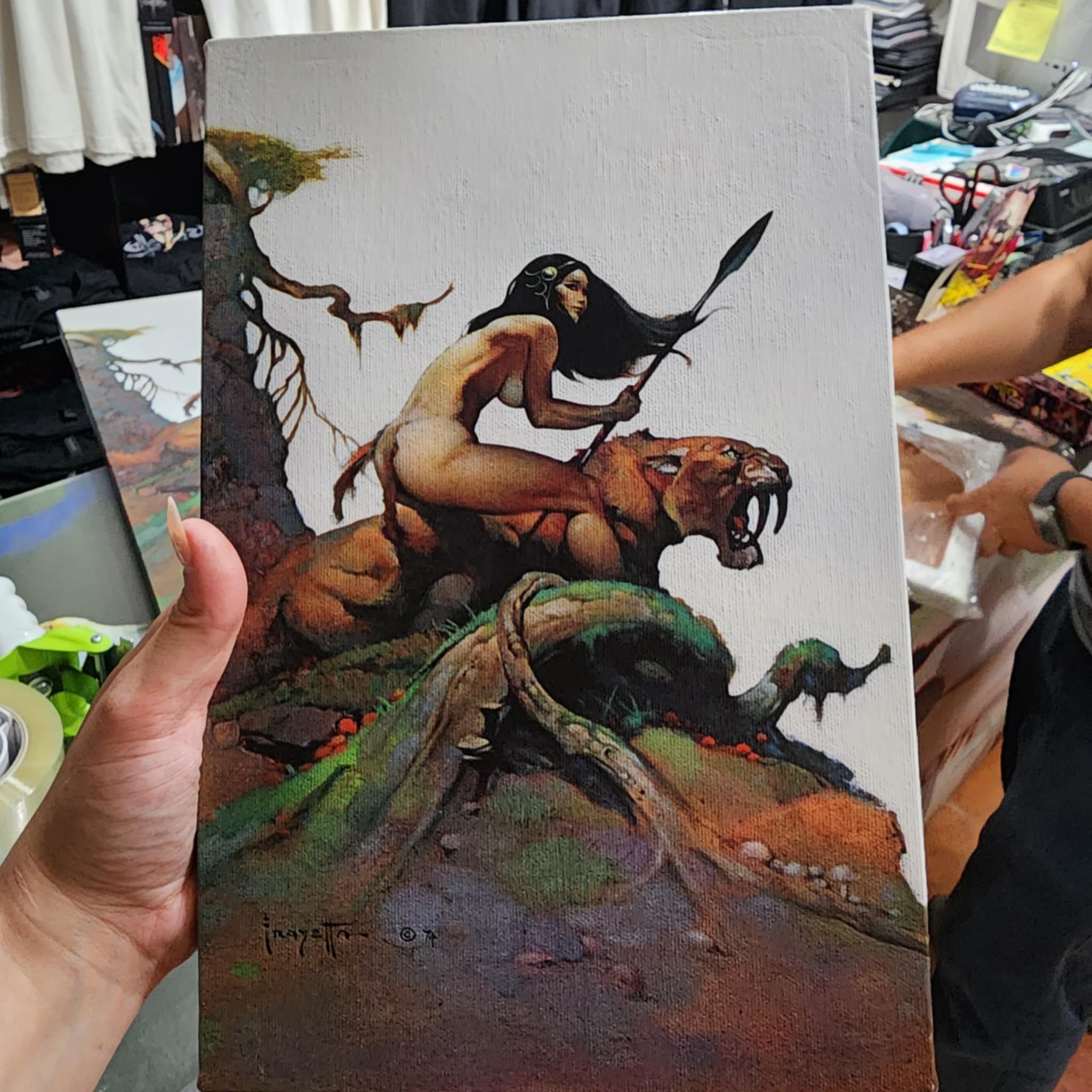 Savage Pellucidar Canvas Wrap B-Stock