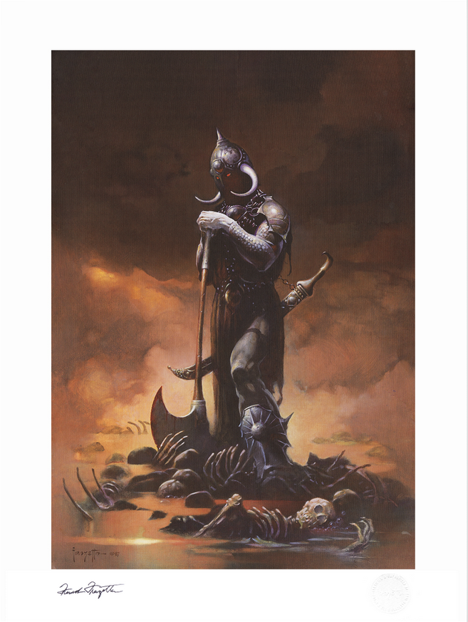 Sideshow Collectibles Death Dealer III (Original) Fine Art Print