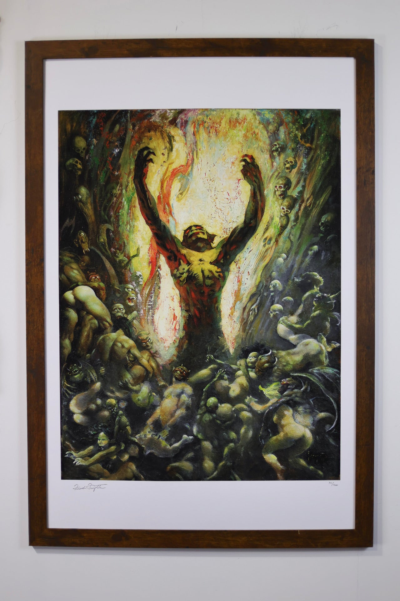 Reign of Wizardry Lithograph