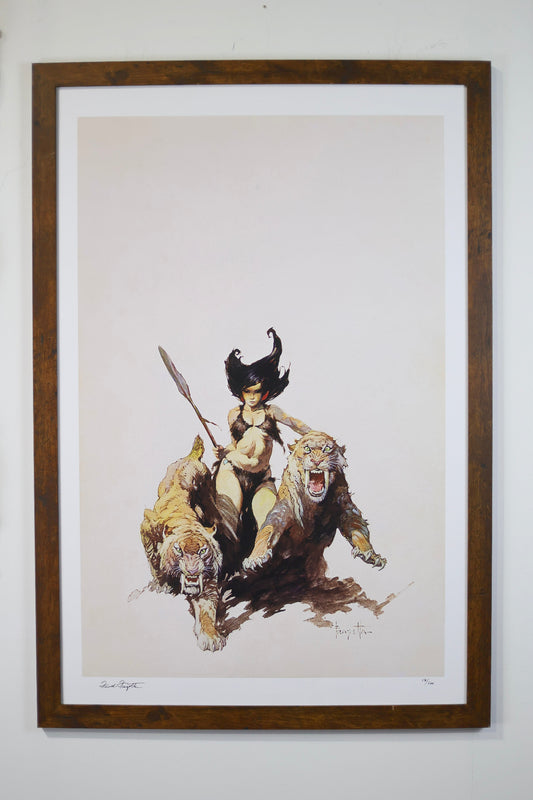 The Huntress Lithograph