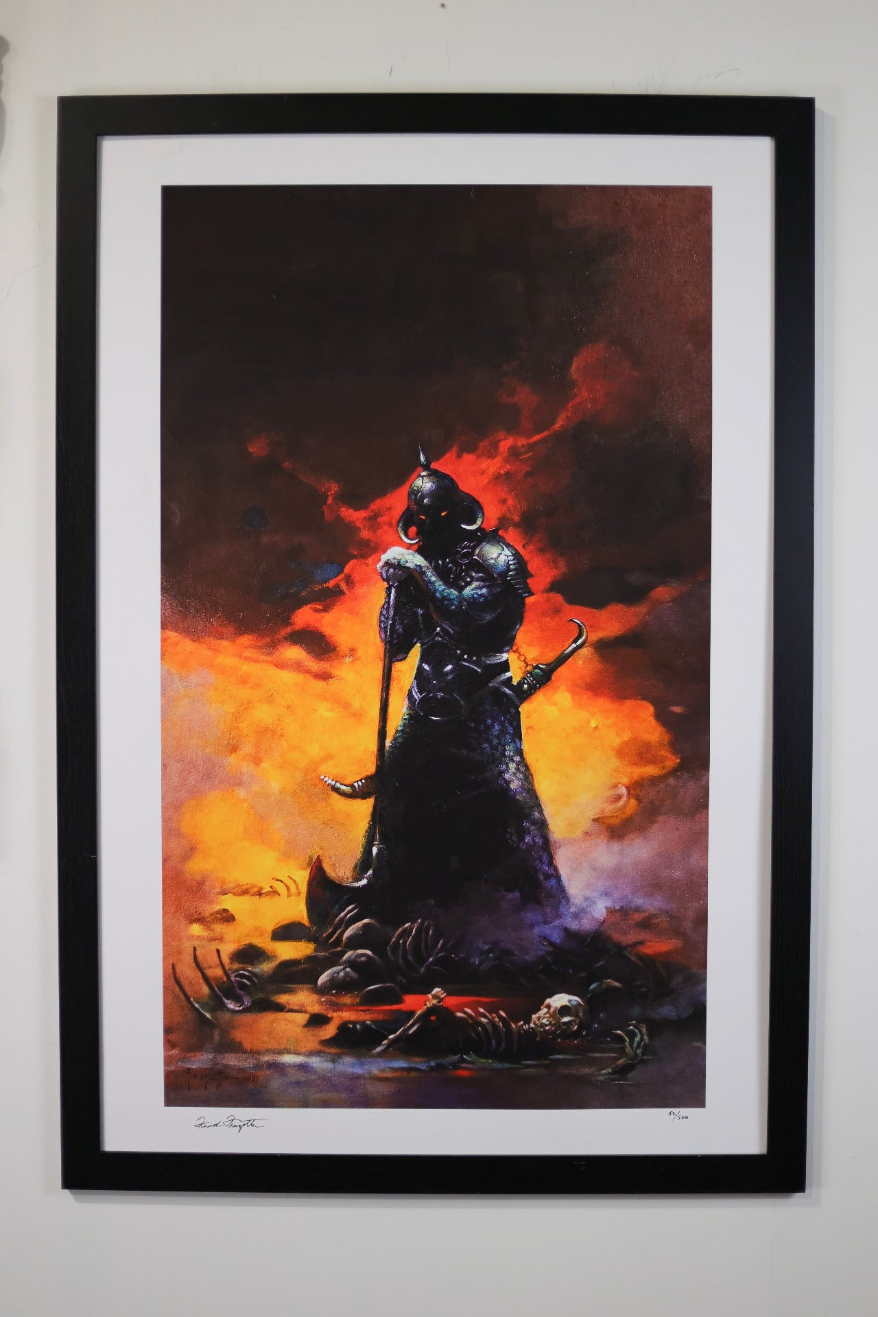Death Dealer III Lithograph