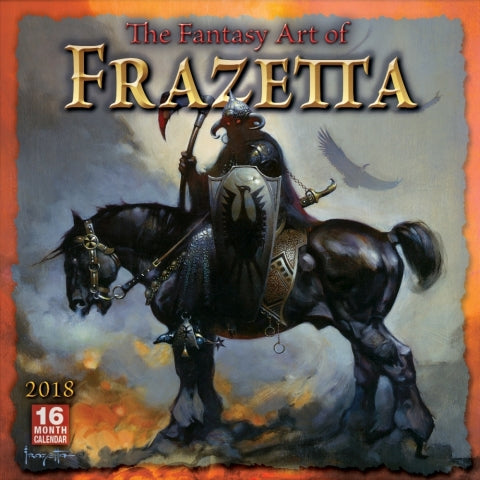 The Fantasy Art of Frazetta 2018 Calendar