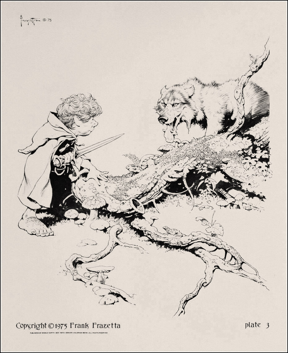 Frazetta's Lord of the Rings Portfolio