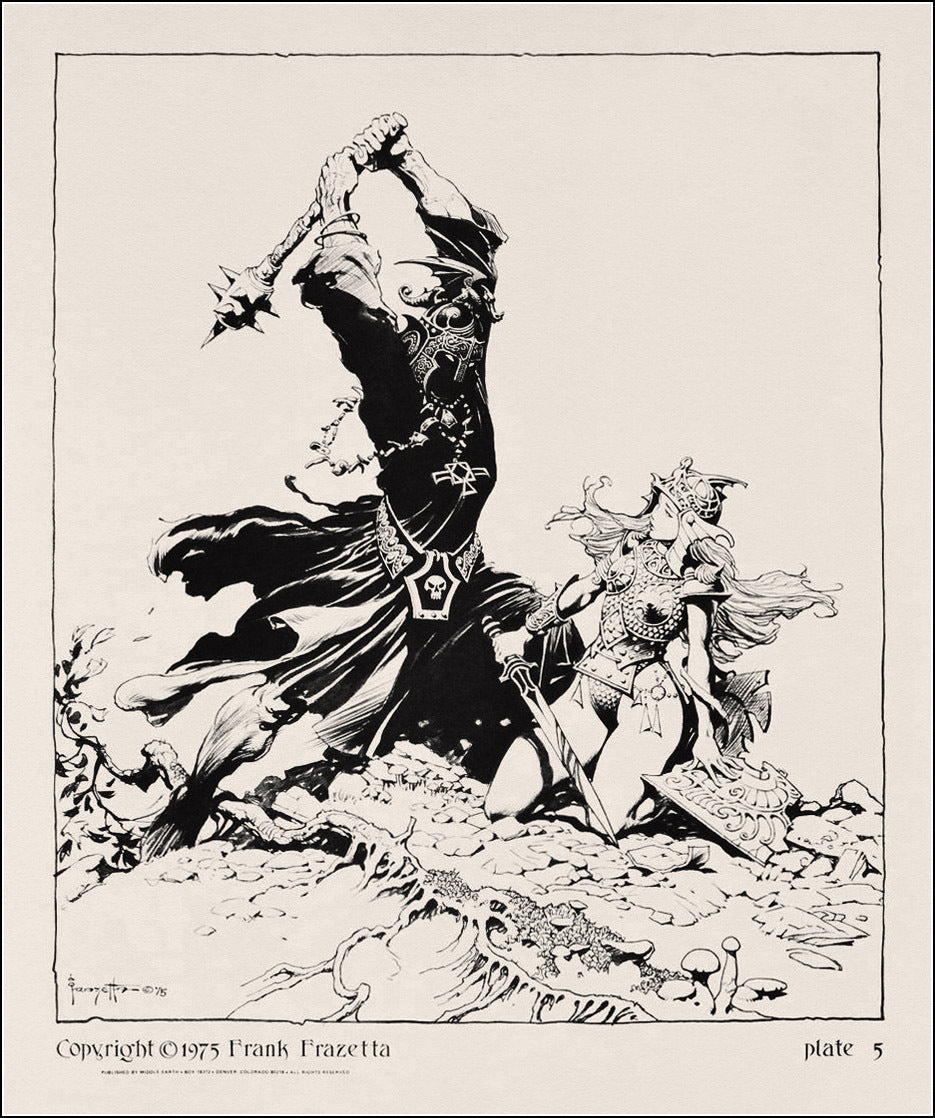 Frazetta's Lord of the Rings Portfolio