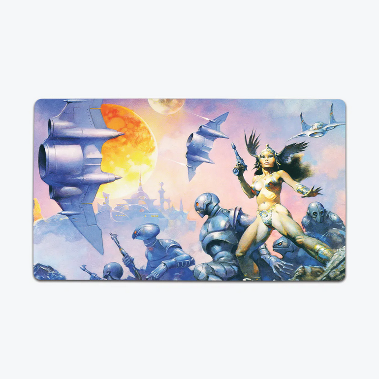 Inked Gaming Dawn Attacks Playmat