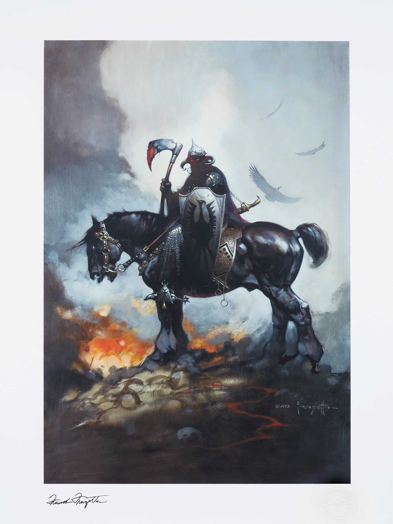 Sideshow Collectibles Death Dealer I Fine Art Print