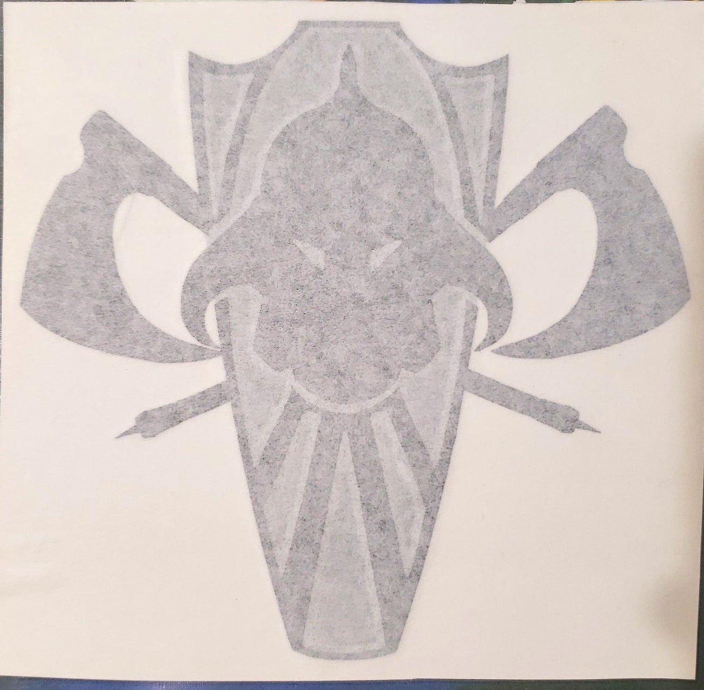 Sticker- Helmet, Axe, Shield