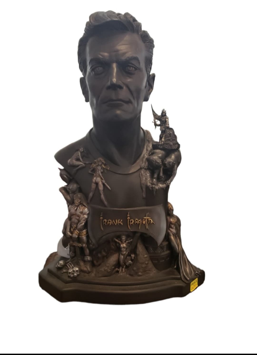 PAINTED Frank Frazetta Tribute Bust