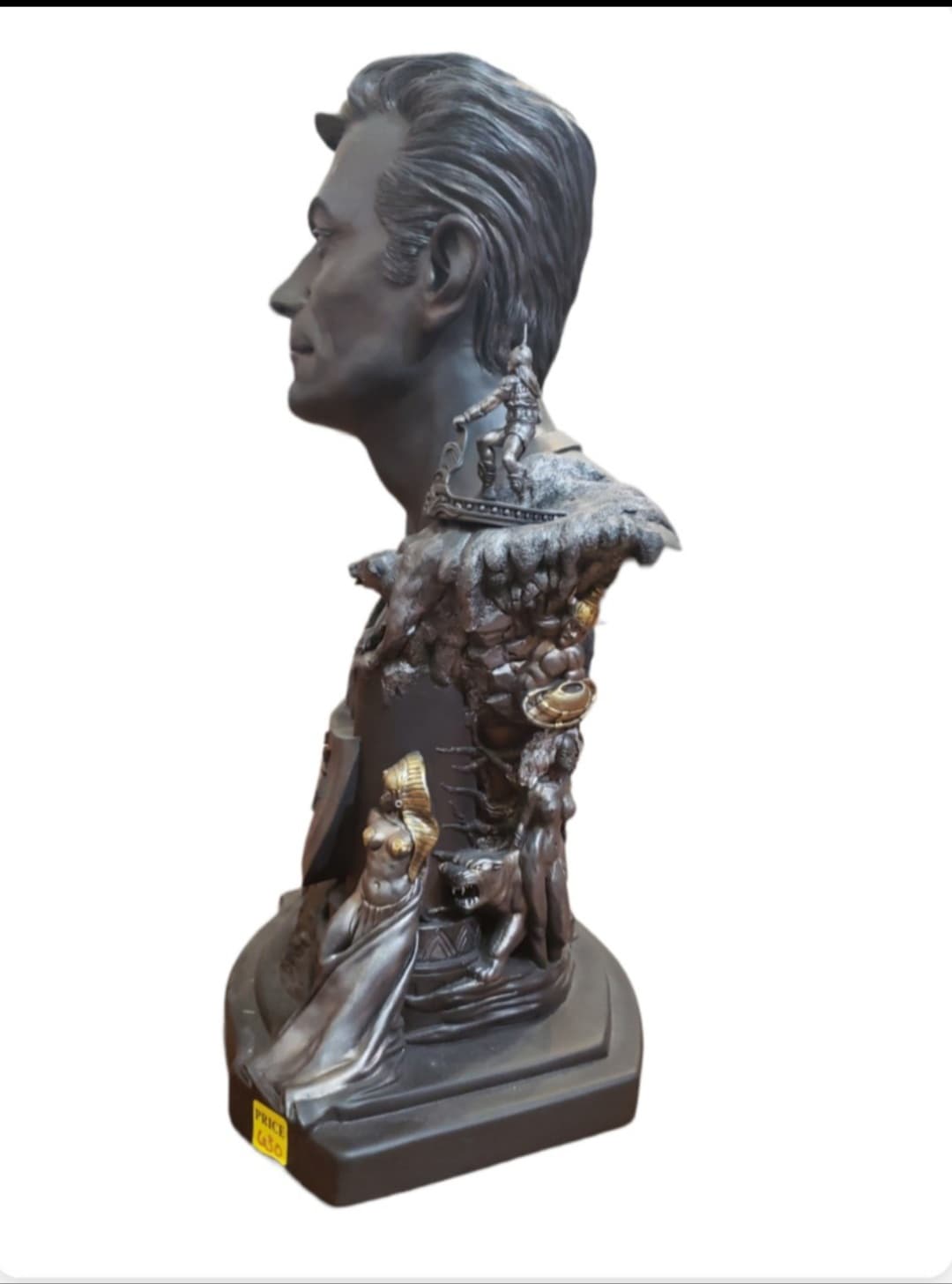 PAINTED Frank Frazetta Tribute Bust
