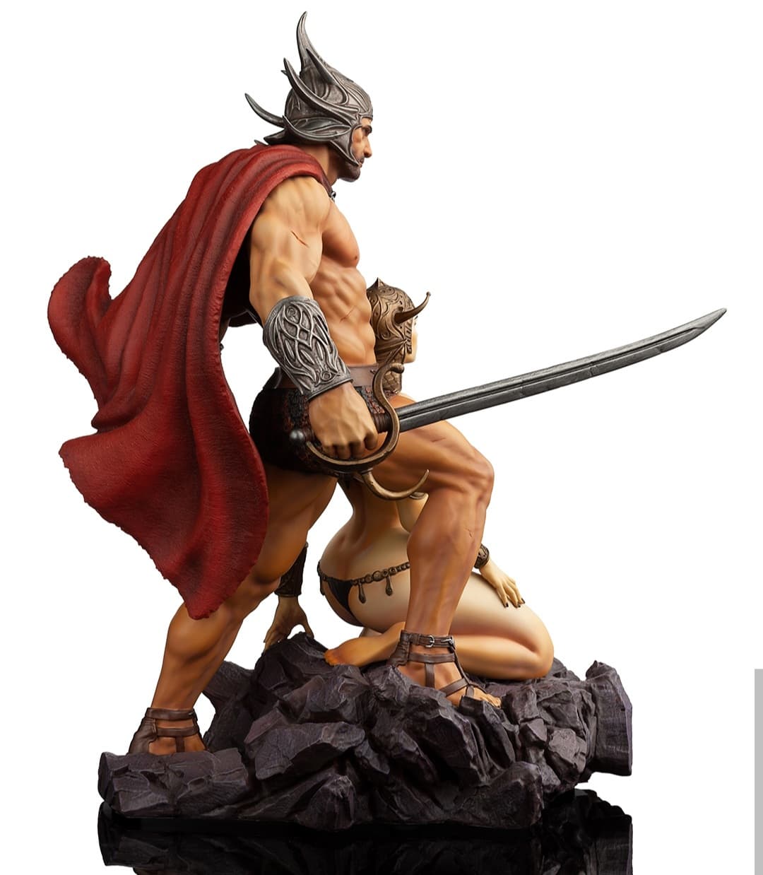 Frank Frazetta's Swordsman of Mars Statue