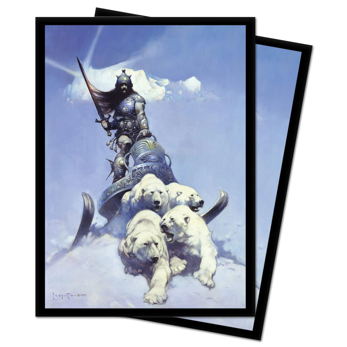 Silver Warrior Card Sleeves
