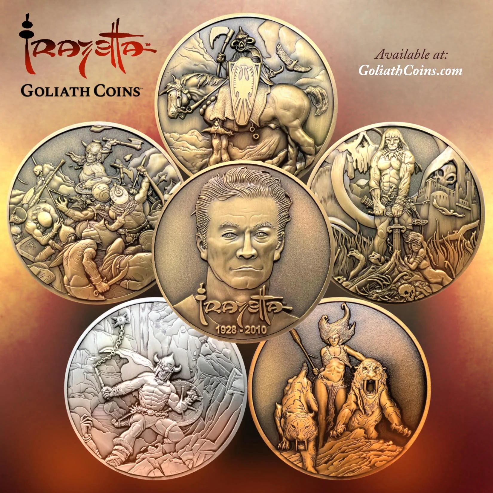 Goliath Coins Frank Frazetta Collector&