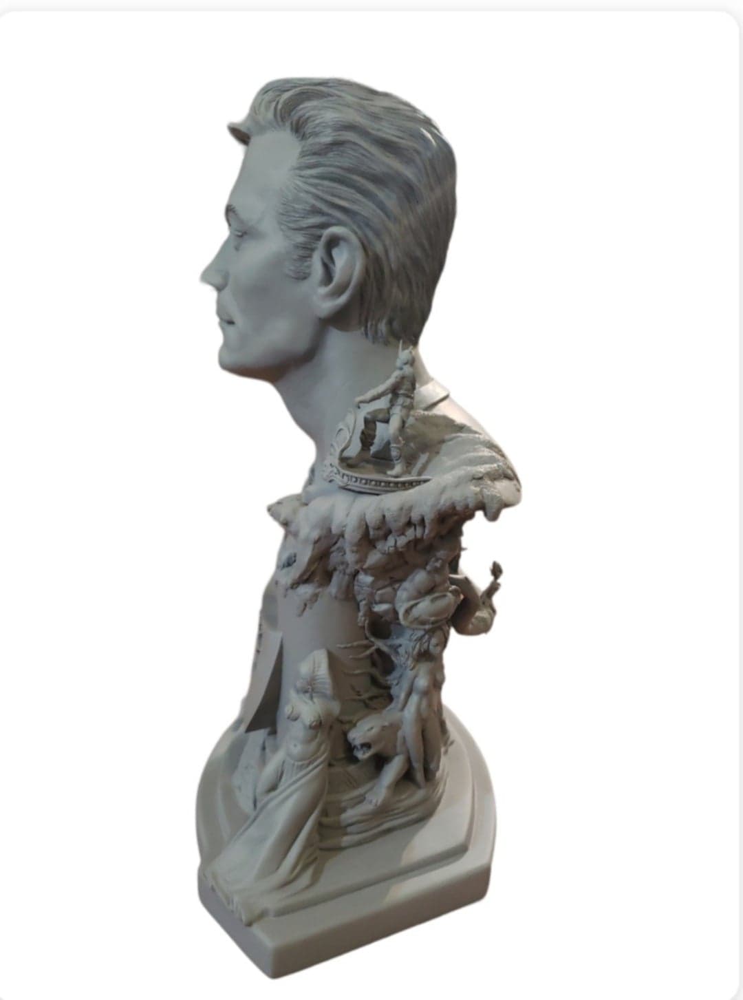 UNPAINTED Frank Frazetta Tribute Bust