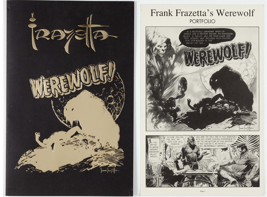 Frazetta's Werewolf Portfolio Limited Edition