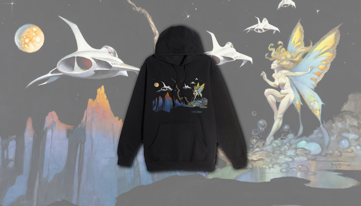 Frazetta Sweatpants and Hoodies