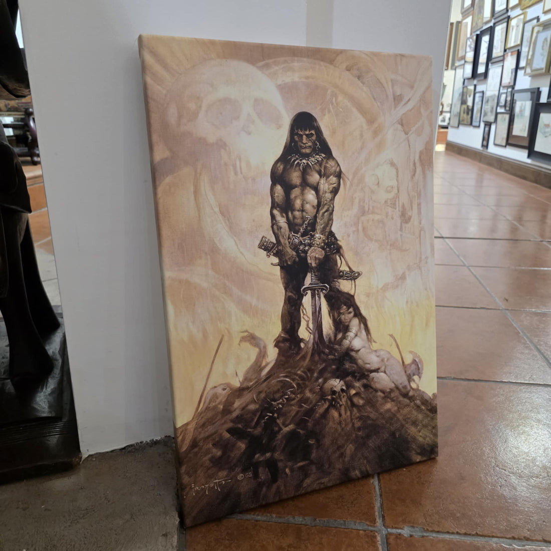 The Barbarian Canvas Wrap B-Stock