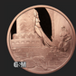 Frazetta Egyptian Queen Copper Round .999 Fine 2oz